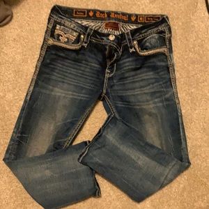 Rock Revival Felina capri jeans size 30